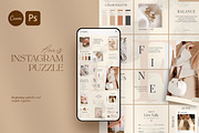 PUZZLE Bundle Instagram CANVA PS, a Social Media Template by Eviory (Thumbnail 12 of 50)