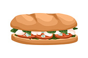 Sandwiches, toasts and burgers set, a Food Illustration by Good Studio (Thumbnail 11 of 21)
