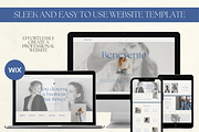 Wix Website Template Small Business, a Wix Template by Branding Babe Co. (Thumbnail 2 of 10)