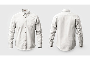 Front and back view of a classic, an Object Illustration by Sergey Kotenev