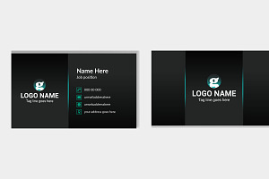 Corporate Business Card, a Business Card Template by SouravDesign