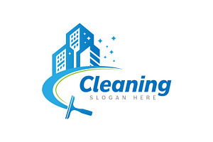 Cleaning Service Business Logo
