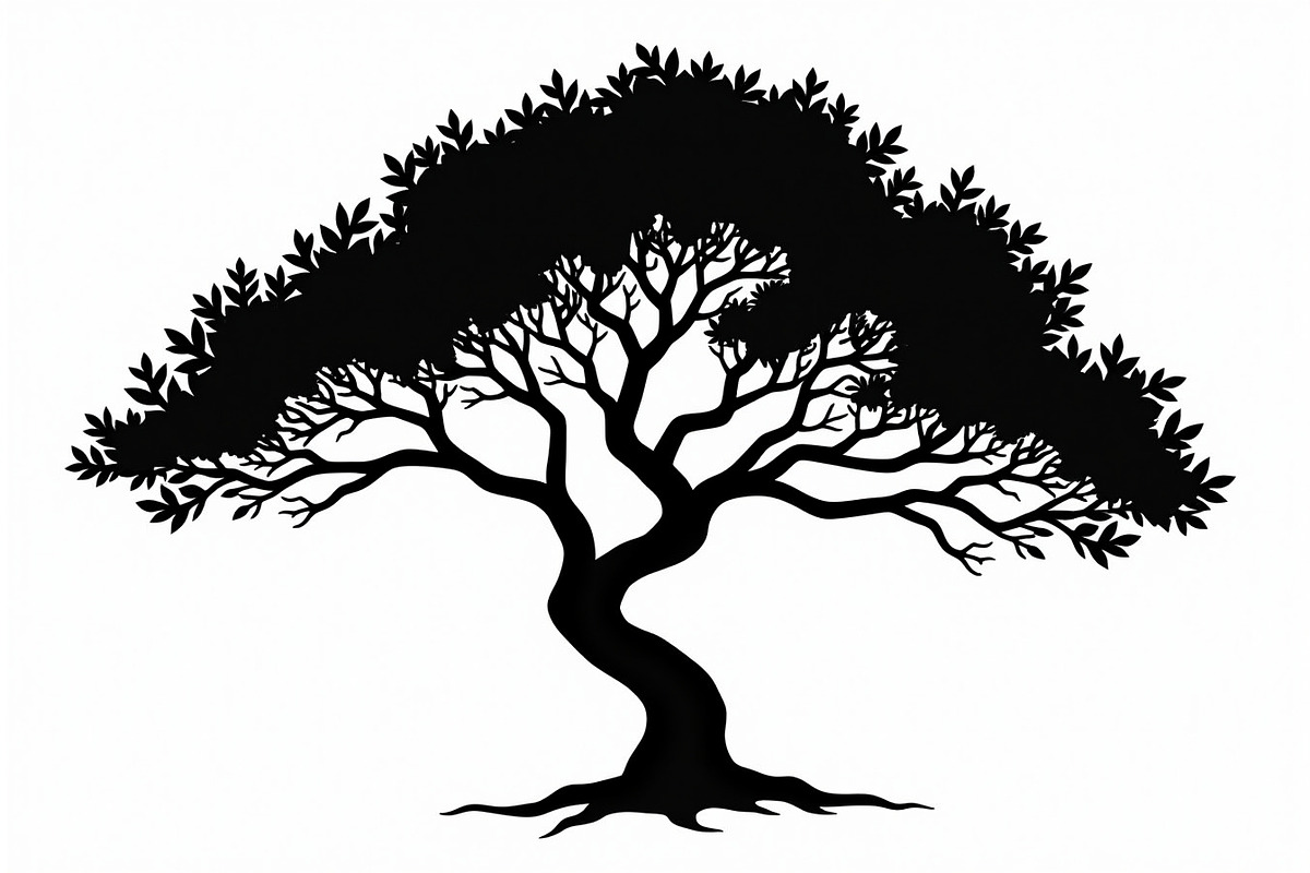 Black Tree SVG Bundle, an Illustration by hafijul (Photo 9 of 21)