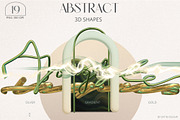 Jungle Creation Gradients 3D Shapes, an Object Graphic by Cat In Colour (Thumbnail 11 of 19)