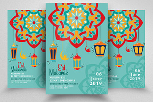 Eid Festival Flyer, a Flyer Template by Business Flyers