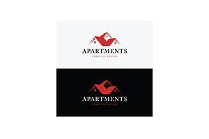 House building construction logo des, a Branding & Logo Template by LOGOCREATIVE