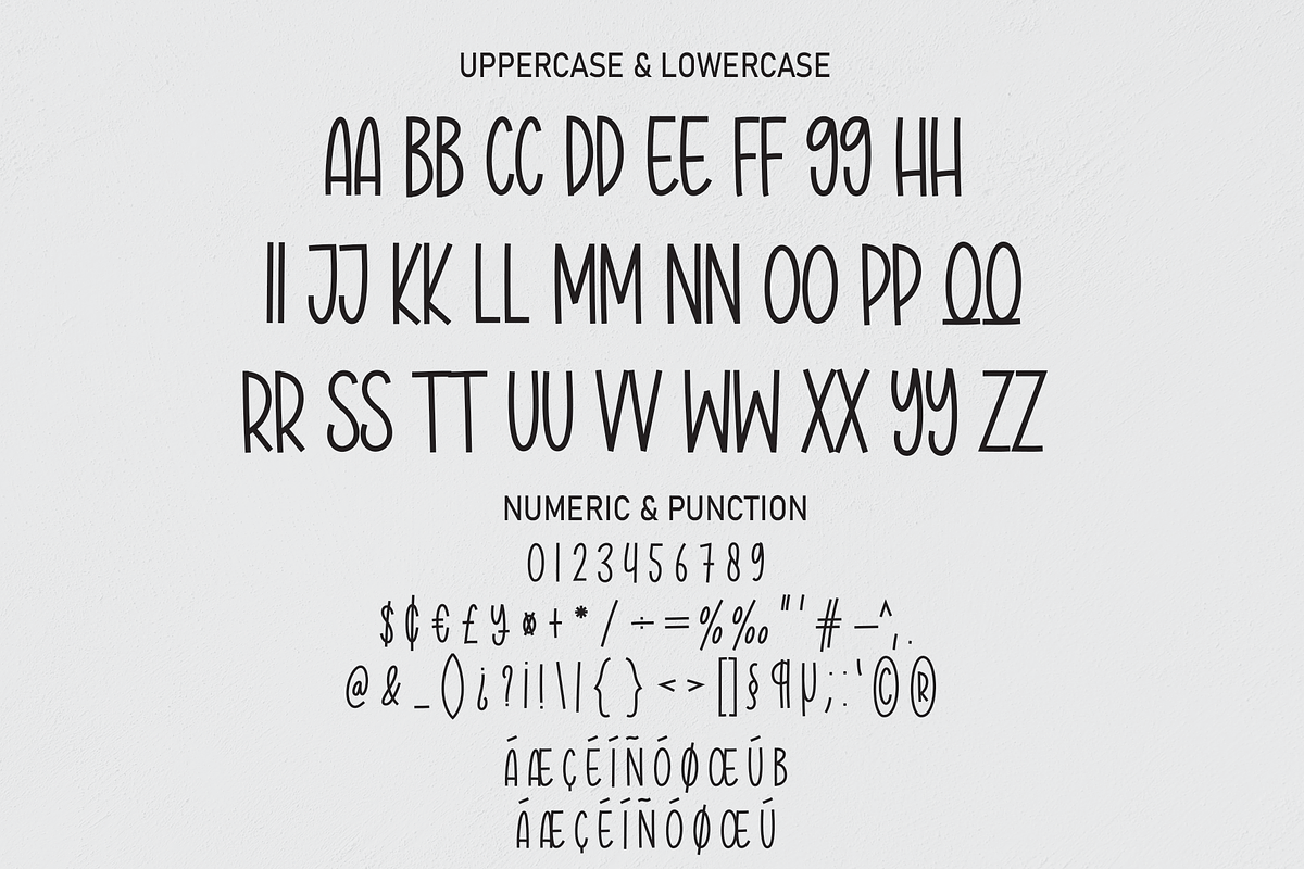 Hello Minimalist | Font Duo, a Script Font by Scratchones (Photo 6 of 8)