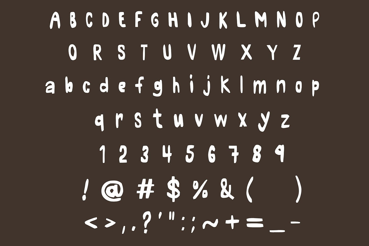 She's Elloise quirky hand drawn font, a Handwritten Font by Eryn Rose Design (Photo 2 of 11)