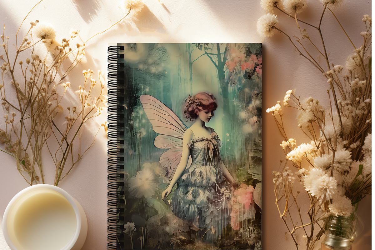 VINTAGE VICTORIAN FAIRY JUNK JOURNAL, a Person Illustration by Daring Digies (Photo 7 of 7)
