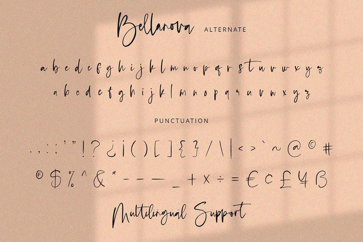 Bellanova - Signature Font, a Handwritten Font by Alpaprana (Photo 9 of 10)