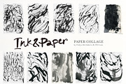 Ink Paper collage elements scraps, an Object Graphic by TD fonts (Thumbnail 5 of 13)