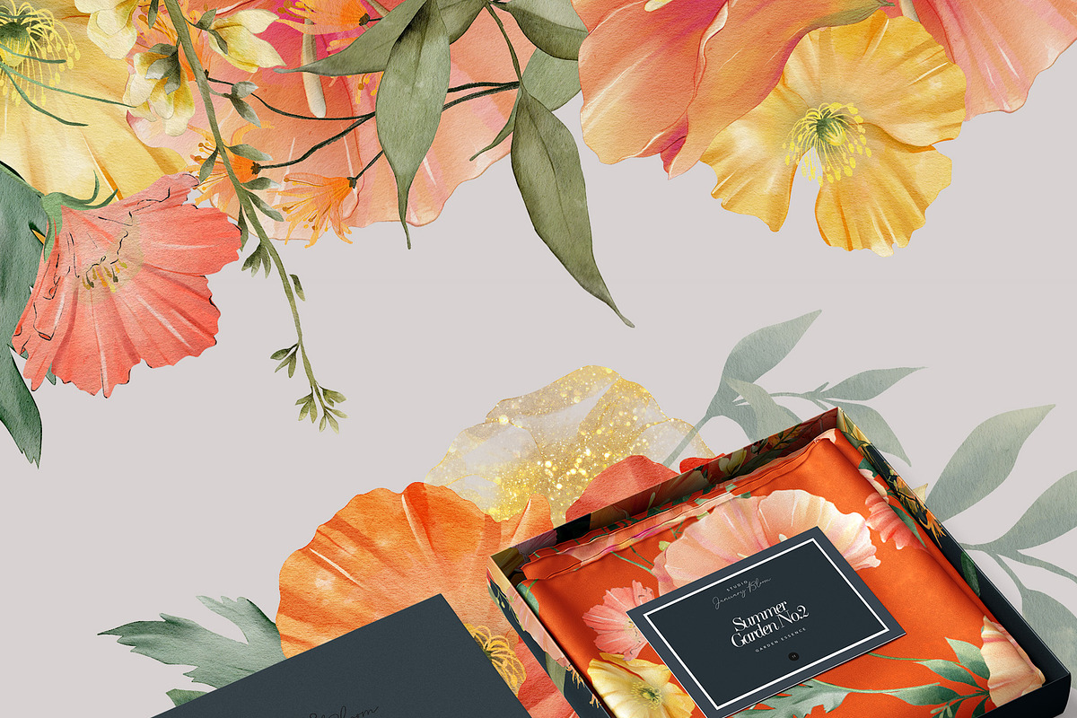 THE FLORIST Botanical Meadow Garden, a Decorative Illustration by January Bloom (Photo 13 of 26)
