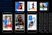 FITNESS - Social media pack, a Social Media Template by Stories Collective (Thumbnail 1 of 12)