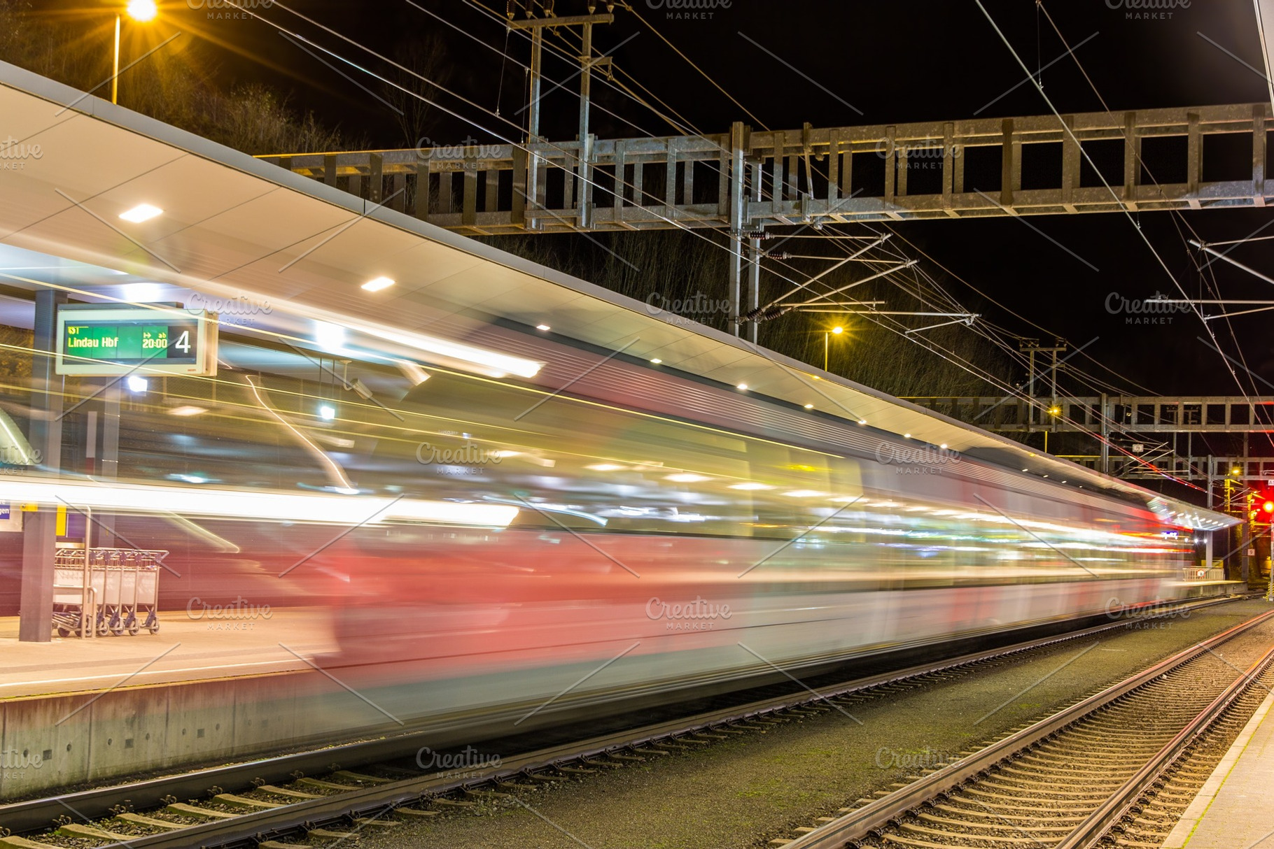 A train departed from Feldkirch station - Austria, a Transportation Photo by Leonid Andronov