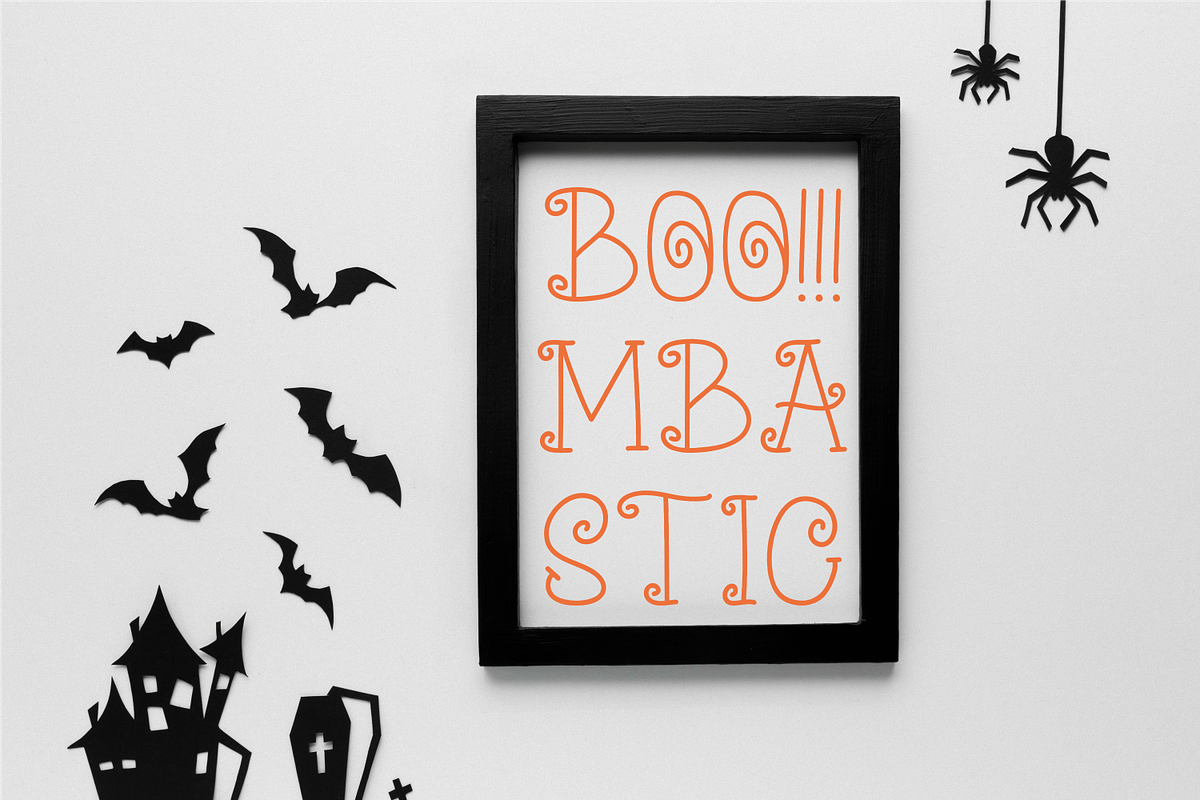Pumpkin Hunter A Halloween Party, a Serif Font by Forberas Club (Photo 5 of 8)