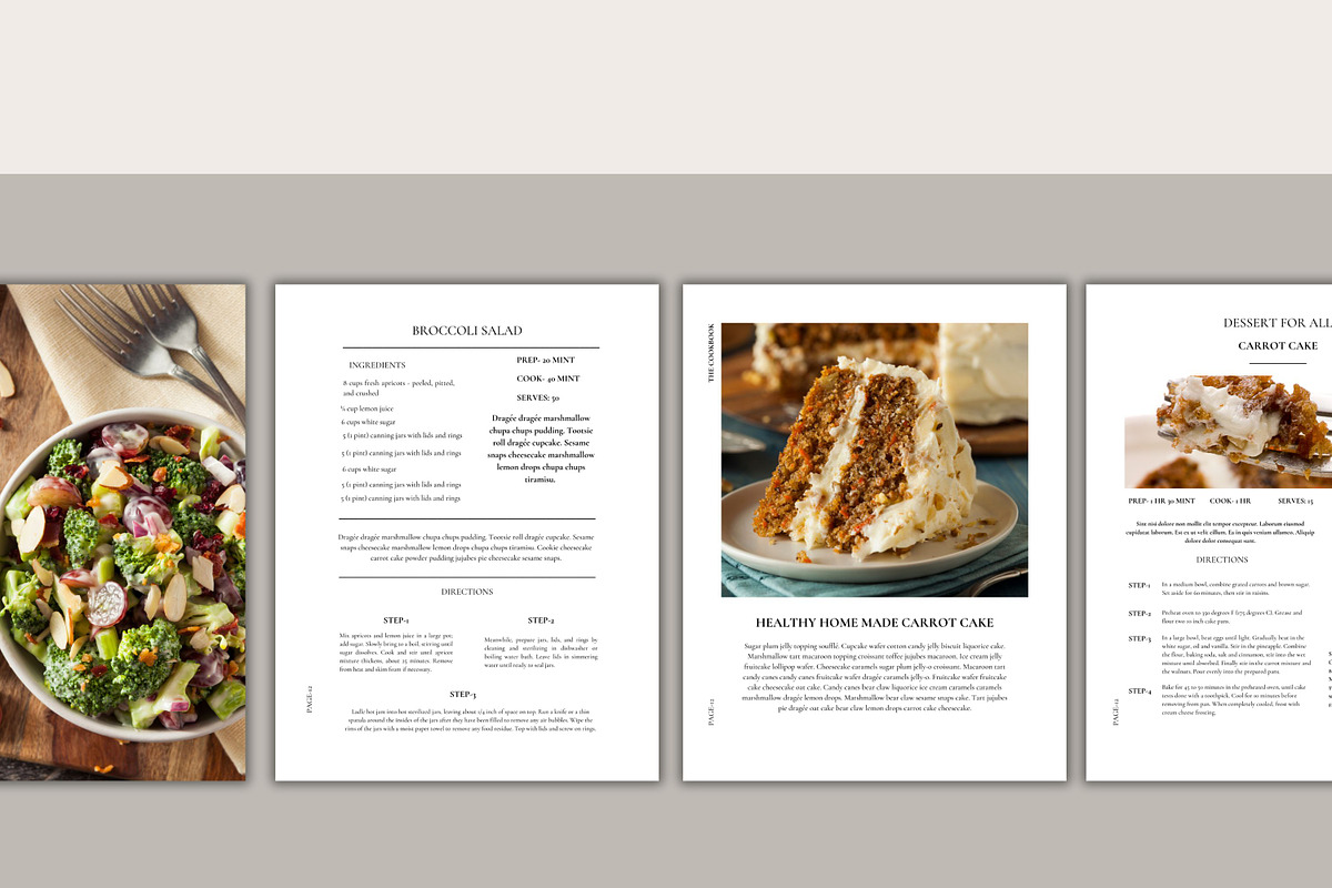 Canva Recipe Book Template, a Magazine Template by Deepa Template Studio (Photo 9 of 12)