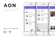 AON - a pack of 3 beautiful iOS apps, a Graphic by Ionut Zamfir (Thumbnail 4 of 5)
