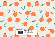 Sweet Peaches Seamless Pattern, a Pattern Graphic by Irina Ostapenko (Thumbnail 1 of 4)