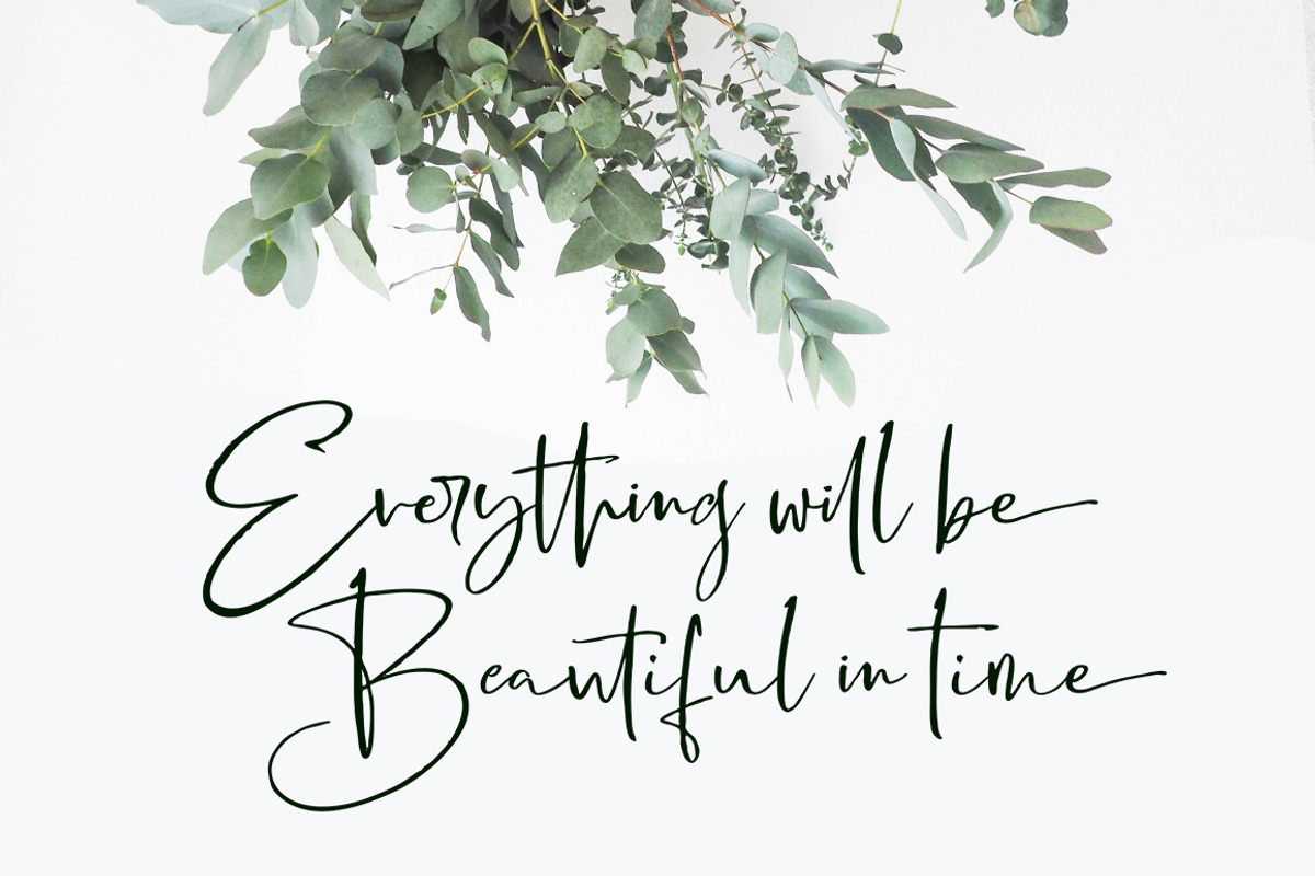 Boisterous Signature, a Script Font by Dhan Studio (Photo 14 of 24)