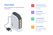 Devices Isometric Icons, a Duotone Icon by Vectors Market (Thumbnail 2 of 16)