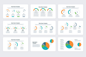 Data Chart Powerpoint Templates