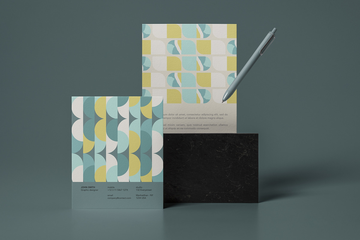 Vintage geometry patterns collection, a Pattern Graphic by lisa_kalev (Photo 4 of 14)