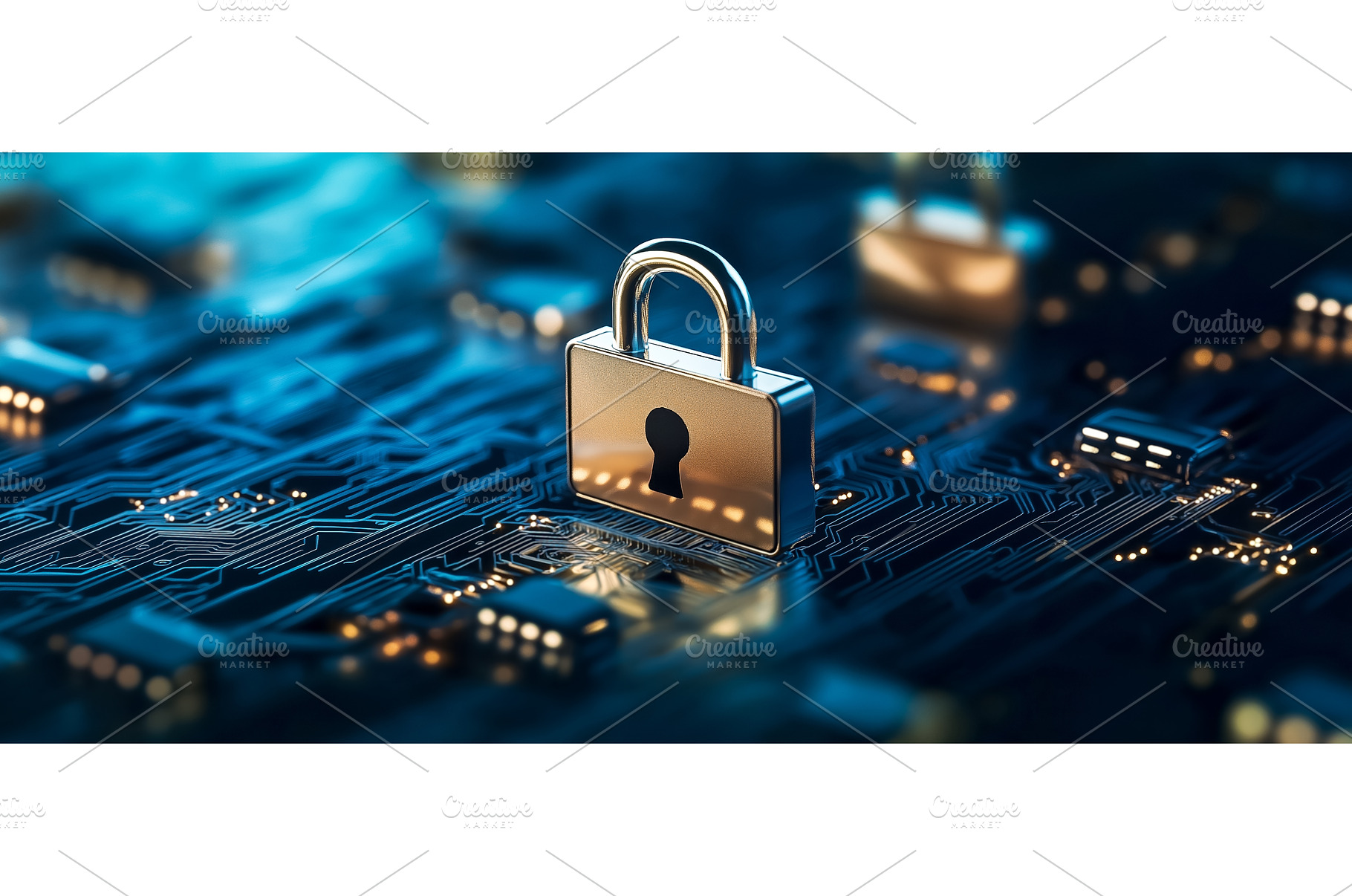 Cyber Security Concept Background, a Technology Photo by BazziBa♥