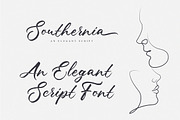Southernia, a Script Font by Debut Studio (Thumbnail 3 of 8)