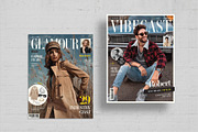 Magazine Cover Template Set, a Magazine Template by BrandPacks (Thumbnail 7 of 8)