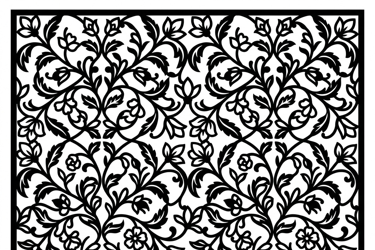 Elegant floral ornament pattern, a Decorative Illustration by Amazin_art (Photo 14 of 51)