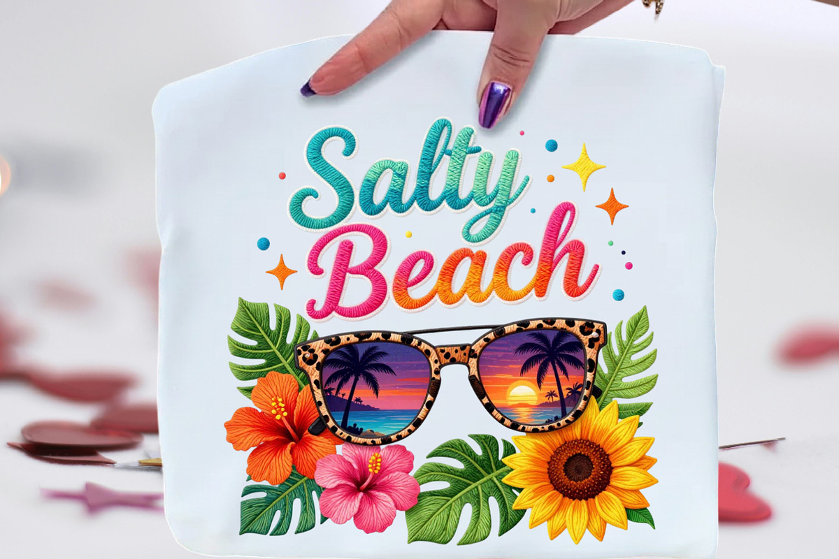 Tropical Summer PNG Salty Beach PNG, an Illustration by CraftArtStudio (Photo 1 of 4)