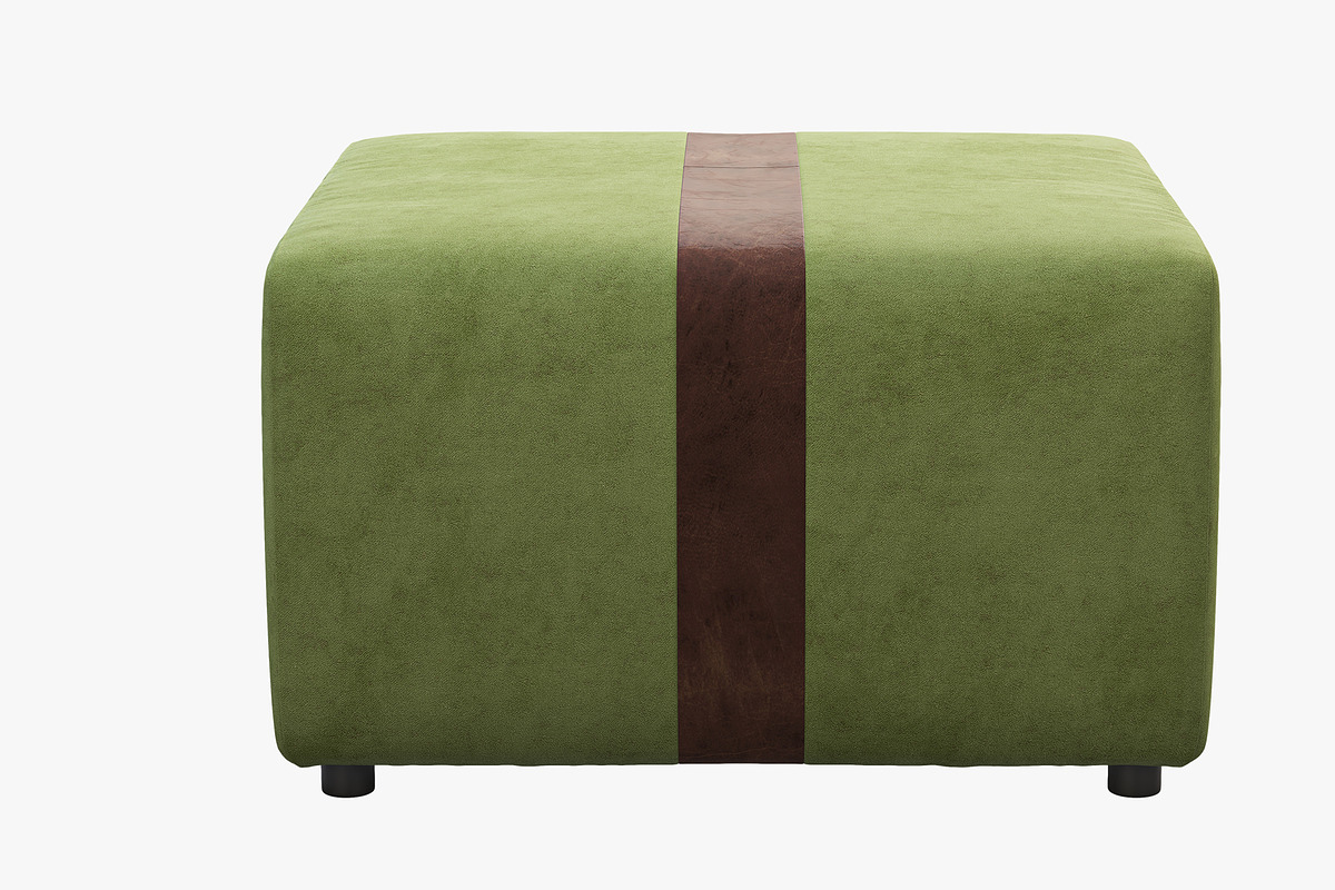 Joybird Malachi Ottoman, a Furniture 3D Model by 3dmitruk (Photo 12 of 18)