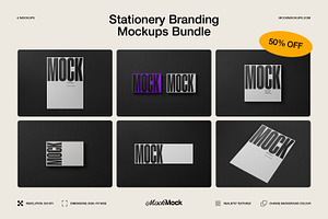 Branding Mockups Stationery Set
