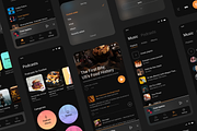 MusicPod App - Complete UI Kit, an App Template by Ragul Creates (Thumbnail 4 of 7)