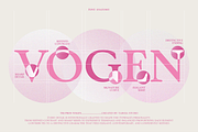 TBJ Pros Vogen Luxury Modern Serif, a Serif Font by Taboja Studio (Thumbnail 4 of 15)