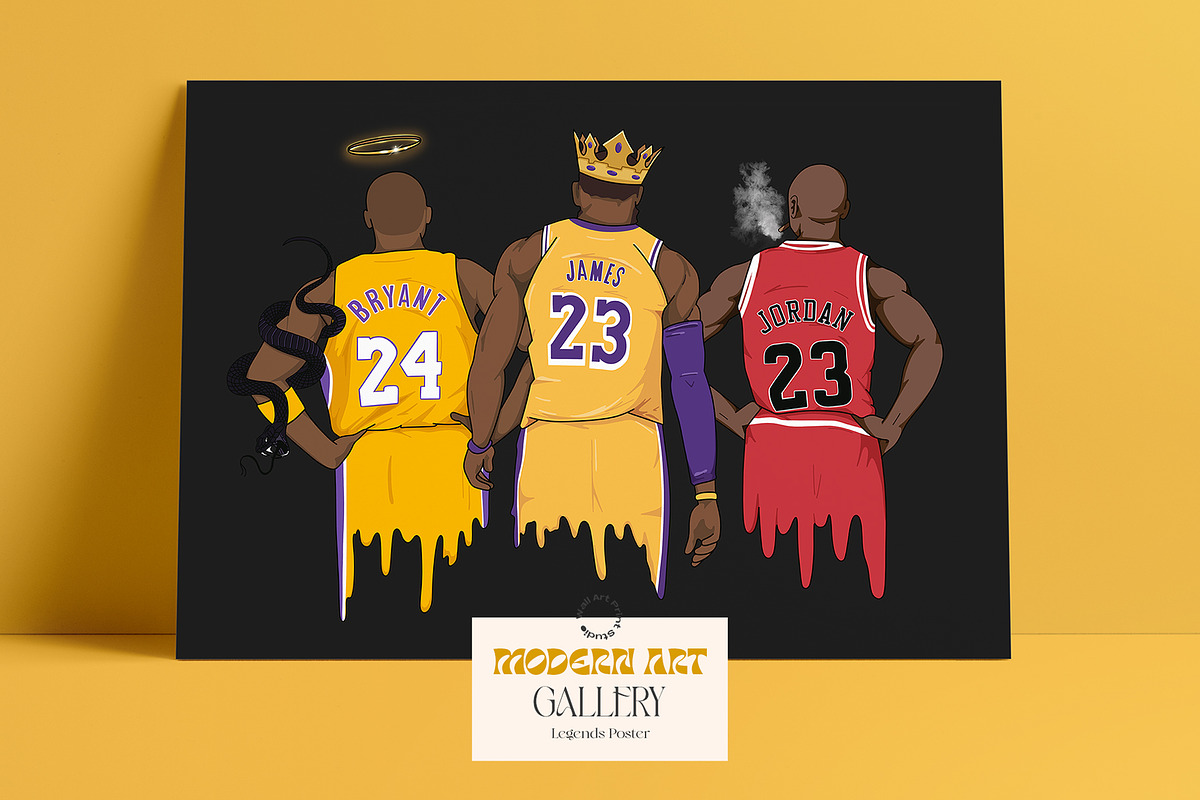 Modern Art Gallery 3, a Graphic by Wall Art Print Studio (Photo 5 of 17)