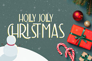 The Hohoho - A Fun Christmas Font, a Font by Avchi (Thumbnail 3 of 8)