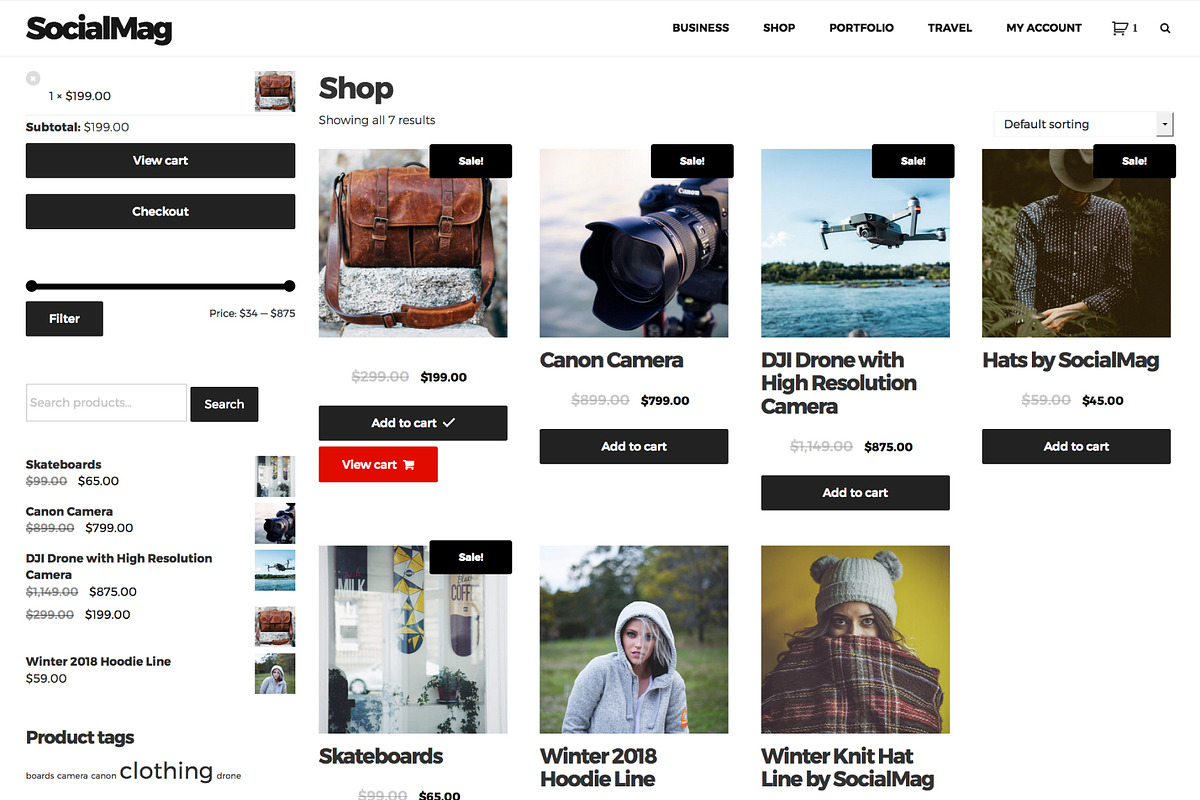 SocialMag Pro WordPress Theme, a WordPress Template by ThemesMatic (Photo 4 of 5)