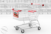 Metal Shopping Cart Branding Mockup, a Product Mockup by INCDesign (Thumbnail 16 of 19)