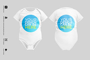 Half Sleeve Baby Mockup, a Shirt Mockup by Mock-up Store (Thumbnail 5 of 6)