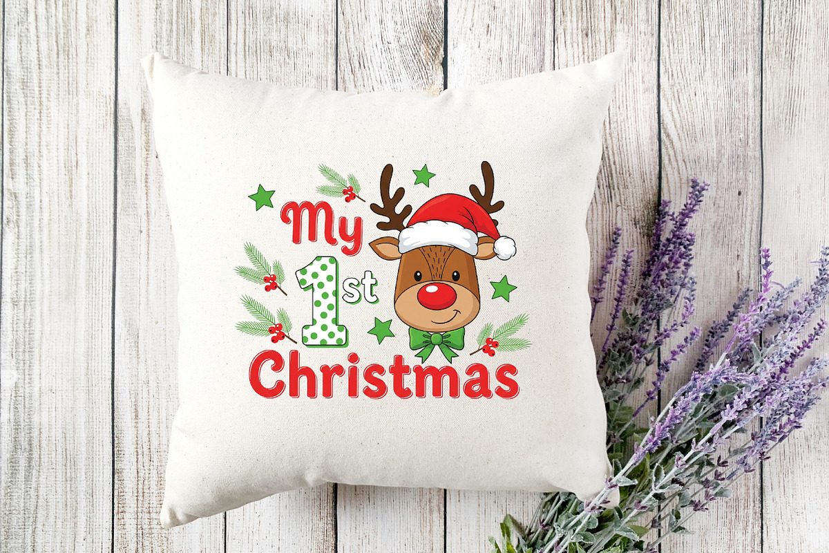 My 1st Christmas PNG, Christmas, a Graphic by Designking (Photo 4 of 4)