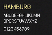 HAMBURG - Basic Sans Font, a Sans Serif Font by NTC Graphic (Thumbnail 4 of 5)