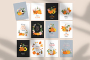 Hello Autumn clipart and patterns, a Decorative Illustration by rosypatterns (Thumbnail 2 of 9)