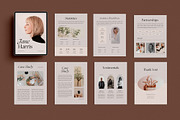 Media Kit Canva Template | EARTHY, a Print Template by Sierra Creative Studio (Thumbnail 9 of 10)