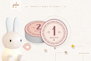 Monthly Baby Stickers, an Object Graphic by Yuka Baby (Thumbnail 2 of 4)