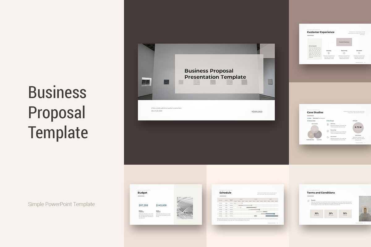Business Proposal Template, a Presentation Template by CreativityForest (Photo 1 of 16)