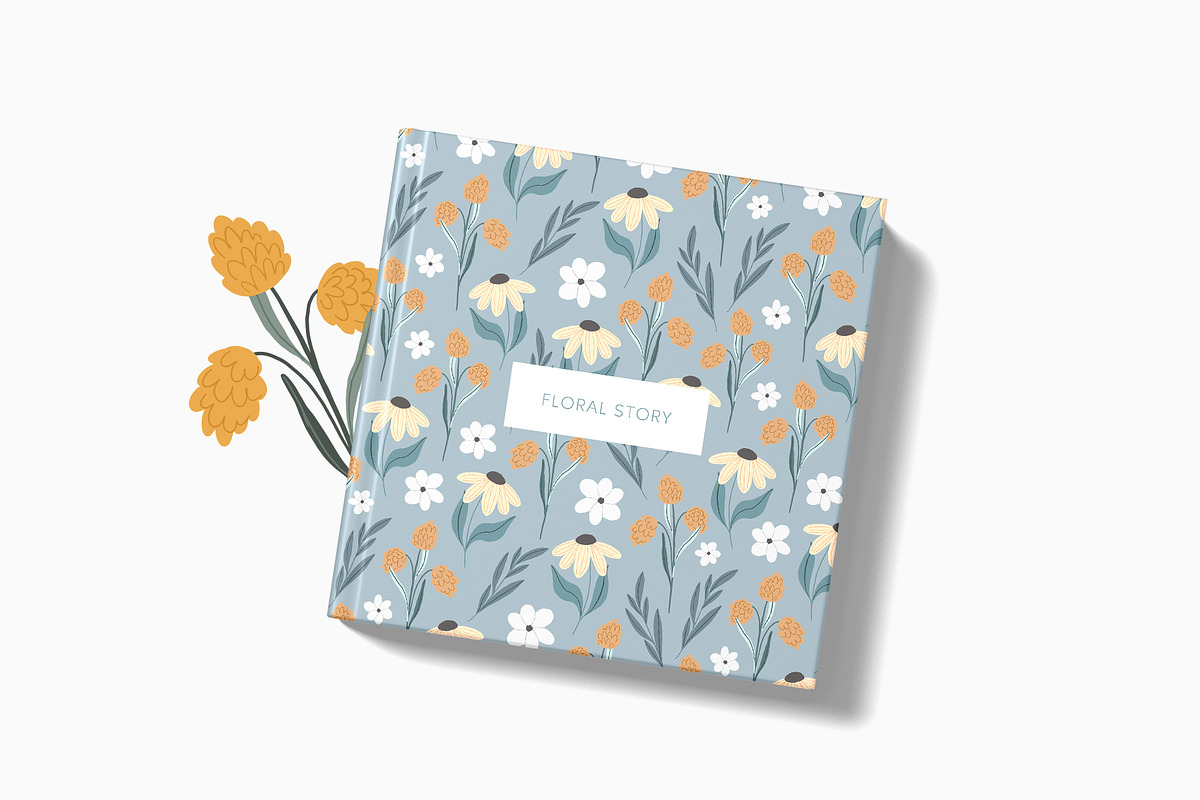 Abstract flowers and patterns., a Decorative Illustration by hanifa_design (Photo 6 of 6)