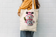 Knitted Snowman Png Crochet Snowman, a Seasonal Illustration by CreationArt (Thumbnail 7 of 7)
