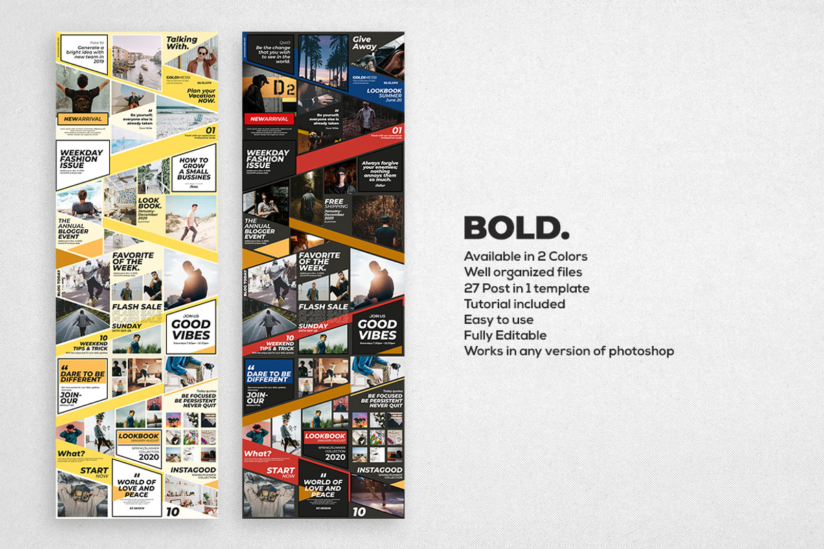 Puzzle Bold Bundle, a Social Media Template by Analogi Studio (Photo 20 of 39)
