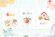 Bimbo. Child Illustrations., a Decorative Illustration by Luba Vega (Thumbnail 4 of 13)